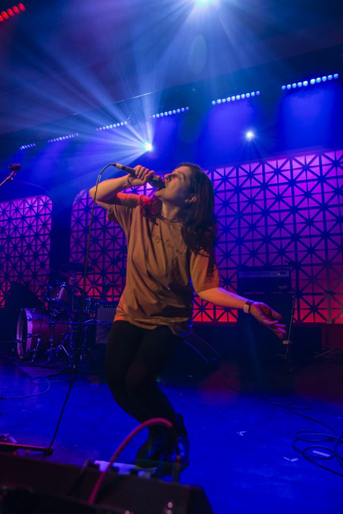 Mirah and company performing at Brooklyn Made NYC for Hearts & Minds & Crooked Beats album release. Photo by Leyda Luz.