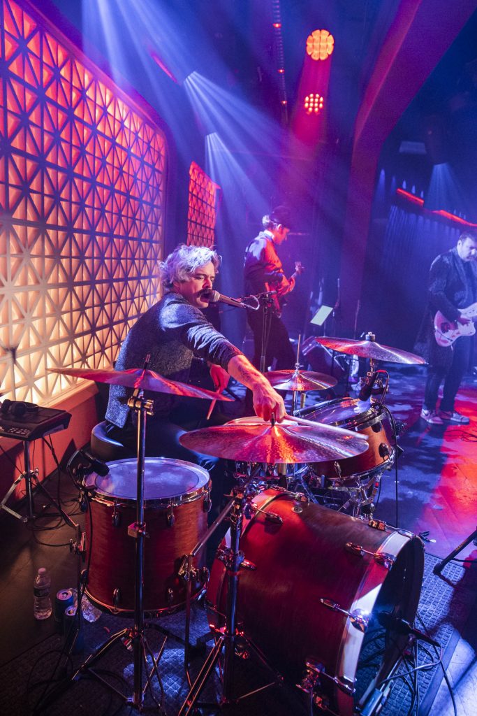 Seán Barna and company performing at Brooklyn Made NYC for Hearts & Minds & Crooked Beats album release. Photography by Leyda Luz.