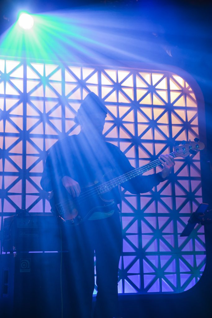 Seán Barna and company performing at Brooklyn Made NYC for Hearts & Minds & Crooked Beats album release. Photography by Leyda Luz.